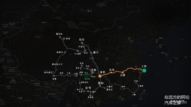 选择高速一是因为安全二是怕国道容易超速吃罚单。